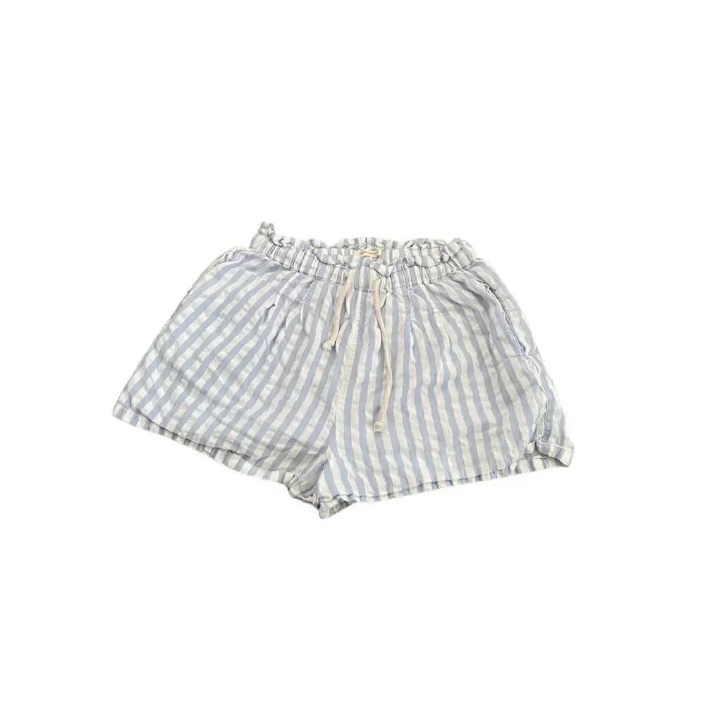 Urban outfitters striped paper bag shorts